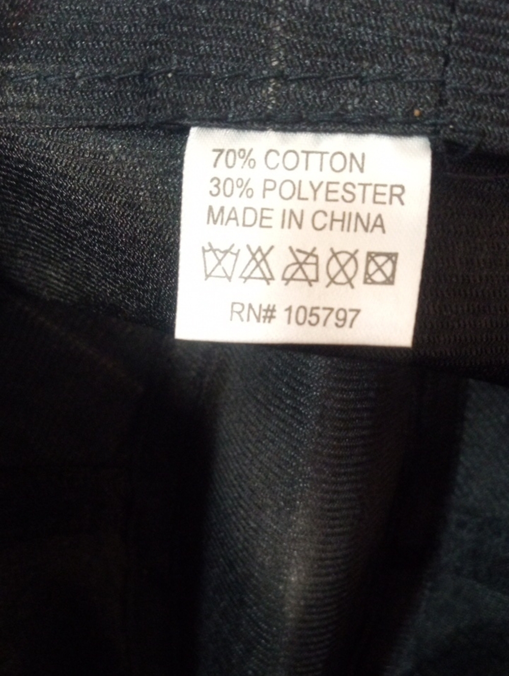 BLACK PIN STRIPED FENDORAA - Picture 6 of 6
